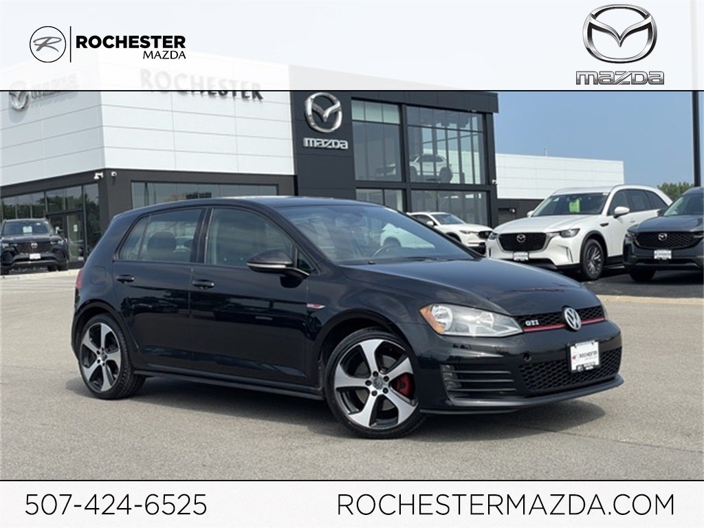 Used 2015 Volkswagen Golf GTI SE with VIN 3VW4T7AU5FM013042 for sale in Rochester, Minnesota