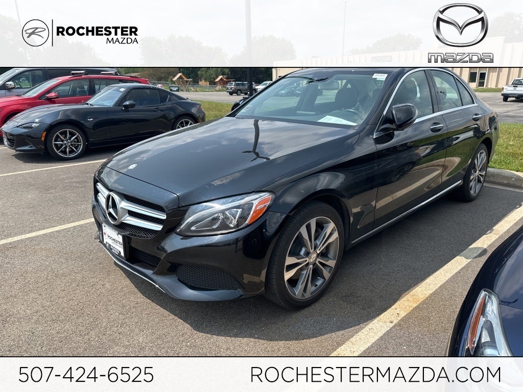 Used 2017 Mercedes-Benz C-Class C300 with VIN WDDWF4KB1HR261665 for sale in Rochester, Minnesota